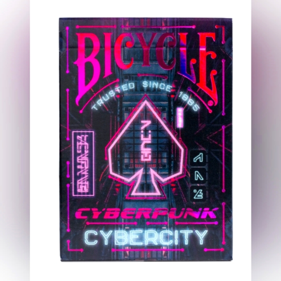 Bicycle® Cyberpunk Cyber City Playing Cards - Picture 1 of 1